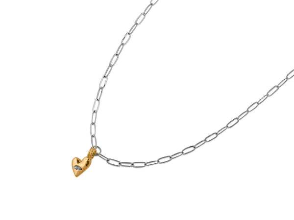 FIDELIA SMALL HEART DELICATE NECKLACE