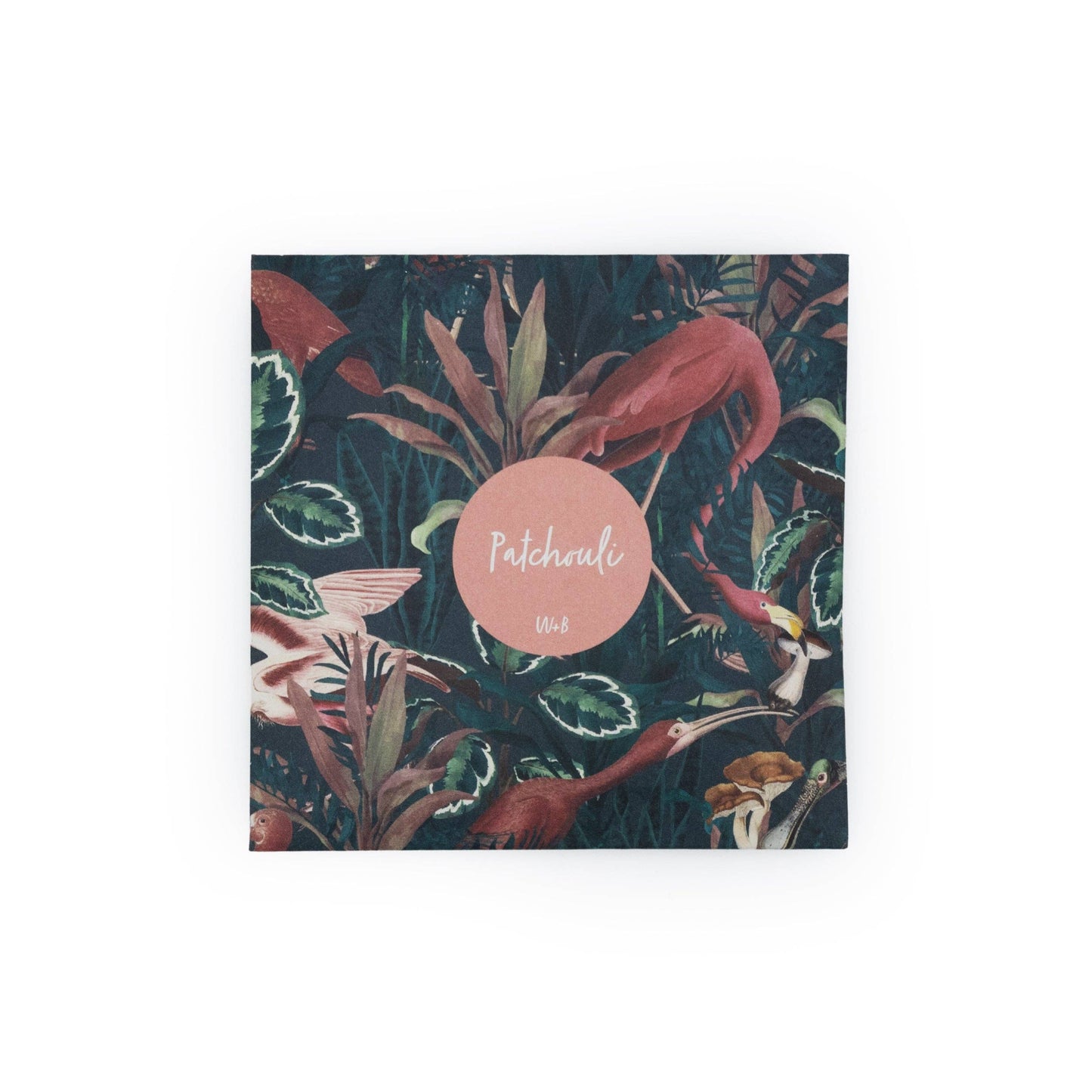 Set of 4 Patchouli - Jungle Green Design