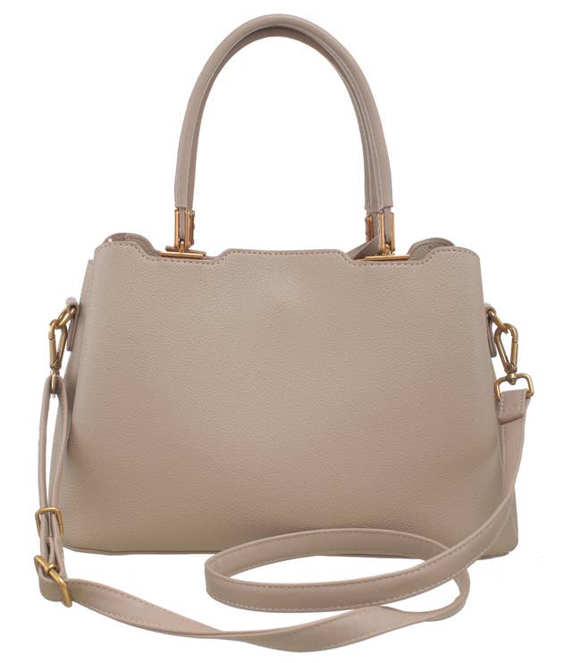 LARA SCALLOP EDGE CITY TOTE BAG