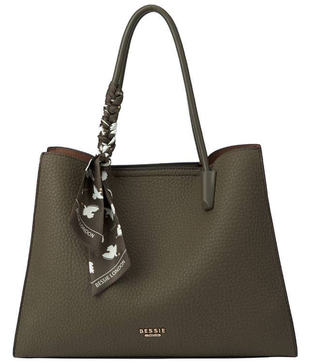 PEBBLE SCARF TOTE BAG