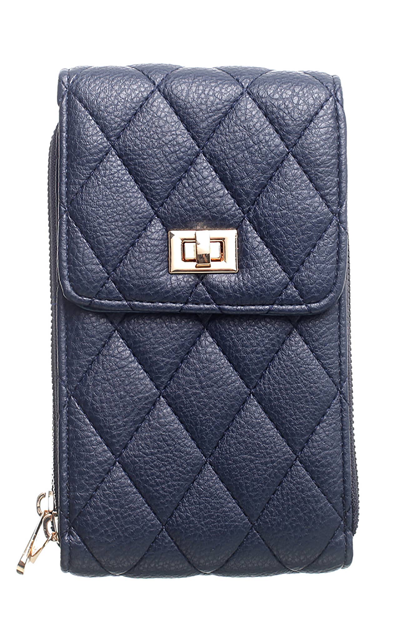 Shan Quilted Flap Top Phone Bag