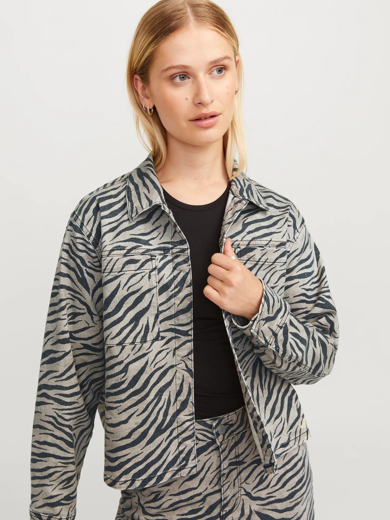 Sarah Zebra Overshirt