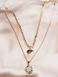 Charly Heart & Sparkle Necklace