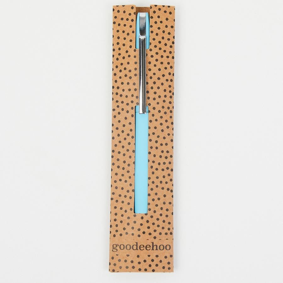 Contrasting Blade Ball Pen With Gift Box