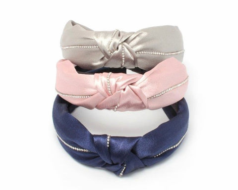 Satin knotted hairband